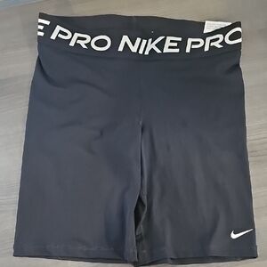 Nike Pro Women's Black Bike Shorts
